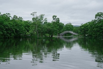 One of the several bridges
