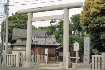Atago Shrine in Noda City