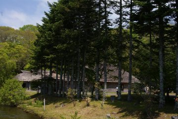 The lake-side village