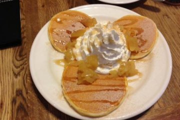 For those who love more classic styled pancakes the Apple Cinnamon and Caramel Pancakes are a great choice