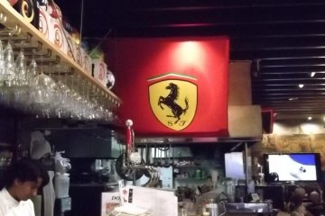 <p>The scarlet and prancing horse of Ferrari</p>