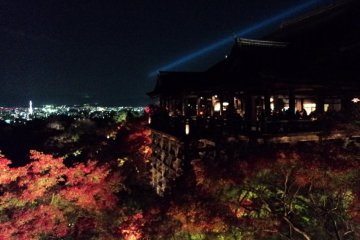 Kiyomizu Dera at night