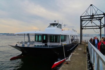 Ferry boat to Sarushima Island