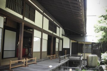 The Japanese style part of the mansion