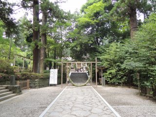 Một vòng cỏ dành cho nghi lễ chinowa-kuguri