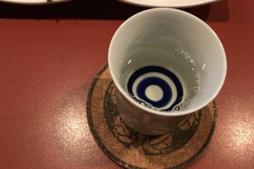 Things like the clarity of sake are important