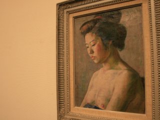 'Study of a Nude', 1908, Yorozu Tetsugoro, Oil on canvas