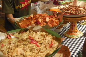 Indonesian food is rich in spice