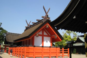 Архитектура храма Сумиёши Тайша