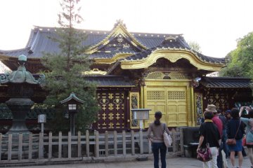Отреставрированный храм Уэно
