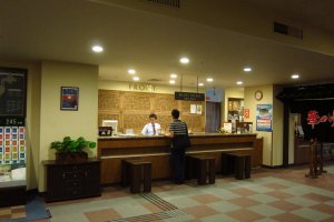 Welcoming Lobby at Hotel Grantia Akita Spa Resort