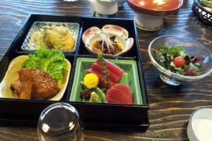 The 2,600-yen lunch set