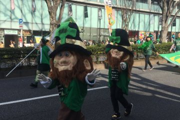 What's a St. Patrick's Day parade without leprechauns?