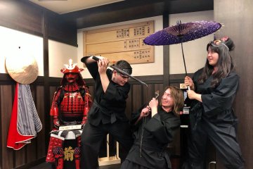 Have fun at Ninja VR Dojo with its multiple photo spots 