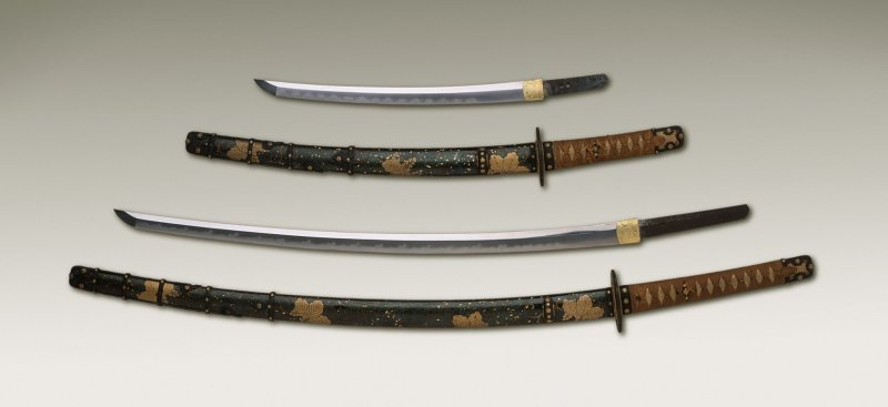 Traditional Japanese swords