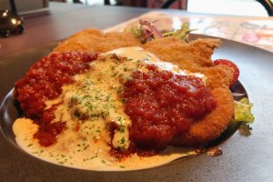 It wouldn't be a German restaurant without schnitzel