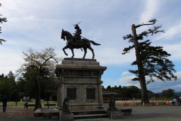 A monument to Date Masamune
