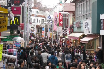 Takeshita Dori is always crowded