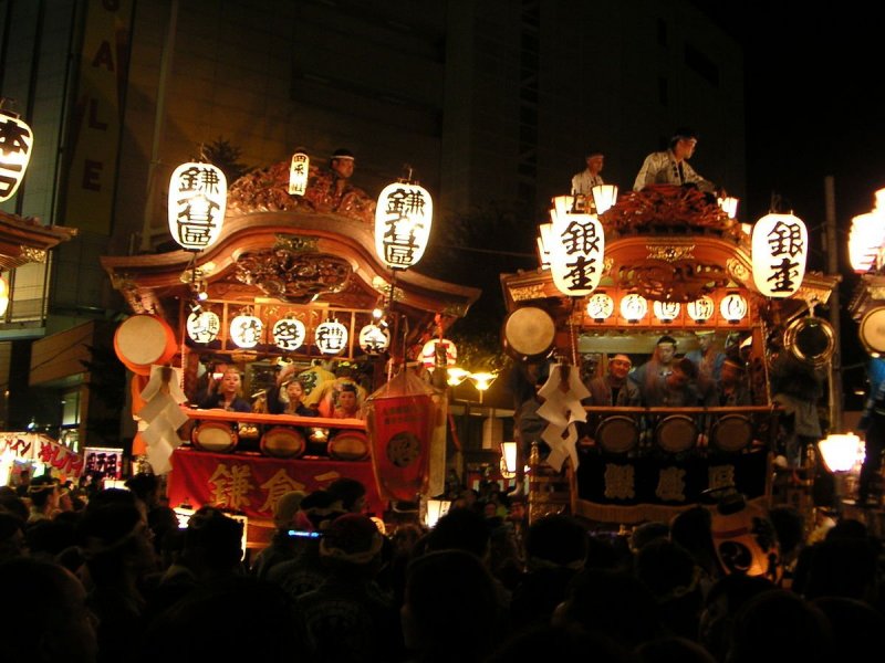 Kumagaya's Uchiwa Matsuri outdoes them all with its spectacular parade floats