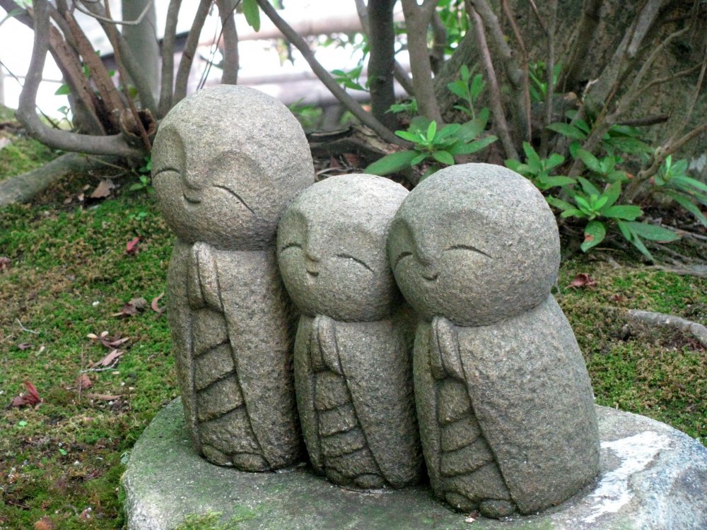 Jizo statues in Hasedera