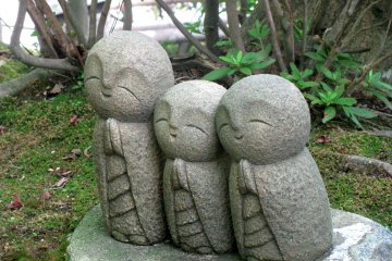 Jizo statues in Hasedera