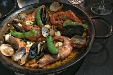 "El Classico" Shrimp, Clam, Mussel, and Saffron Paella
