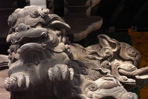 Incredible detail at Fukagawa Fudo-do Temple