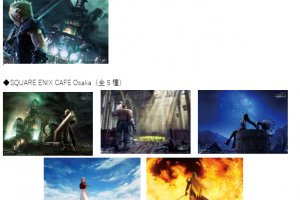 Limited-Time Final Fantasy VII Café