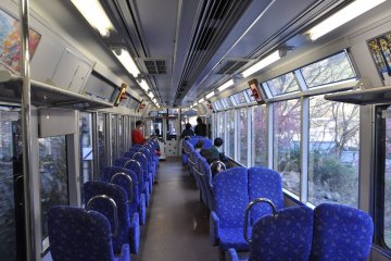 Kirara train: inside