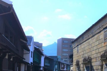 The nice scenery of Dejima