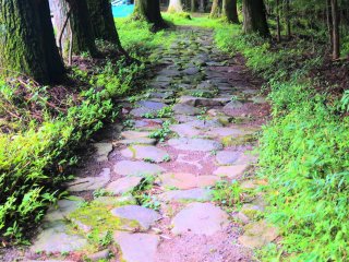 The old Takino Kodo road