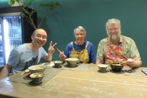 A secret to Okinawan longevity is moai, a lifelong circle of friends who support each other through thick and thin. 