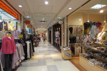 Lots of shopping can be done in Molti Shopping Street