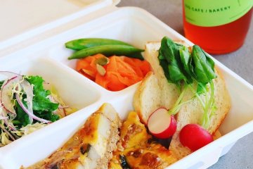 The quiche to-go lunch option