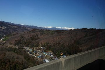 My view from the bus on the way to Niigata