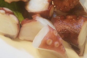 Tako or Japanese octopus.