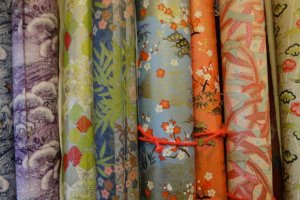 Washi is traditional Japanese handmade paper. It is quite soft but tough, and keeps longer than Western paper.
