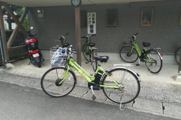 A free electric bike for rent