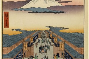Suruga-cho by Hiroshige