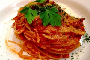 Delightful Tomato based pasta at Cafe Cube draws queues of fans on the weekends