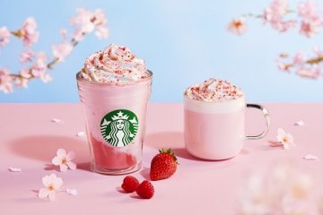 Sakura Season at Starbucks Japan