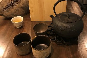 Iwate pottery and Morioka ironware for tea