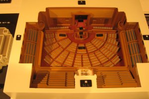 参议院会议大厅模型
