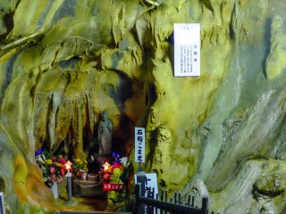 There are a number of small shrines located deep inside the cave