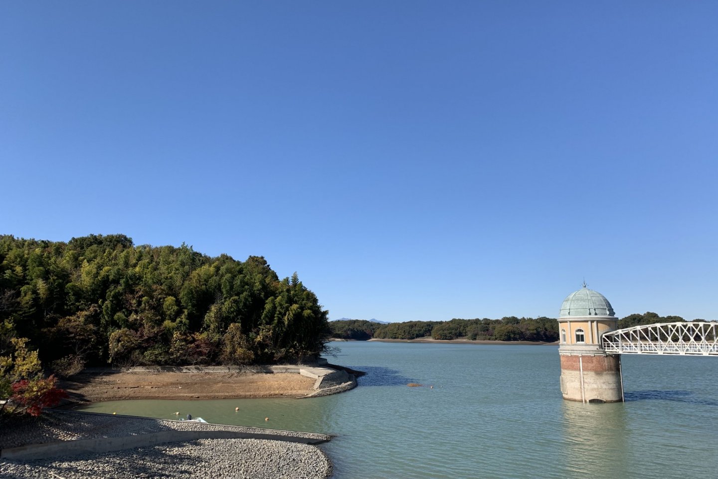 Lake Tama in Higashiyamato City
