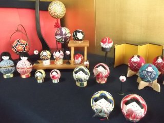 A display in Shinise Memorial Hall