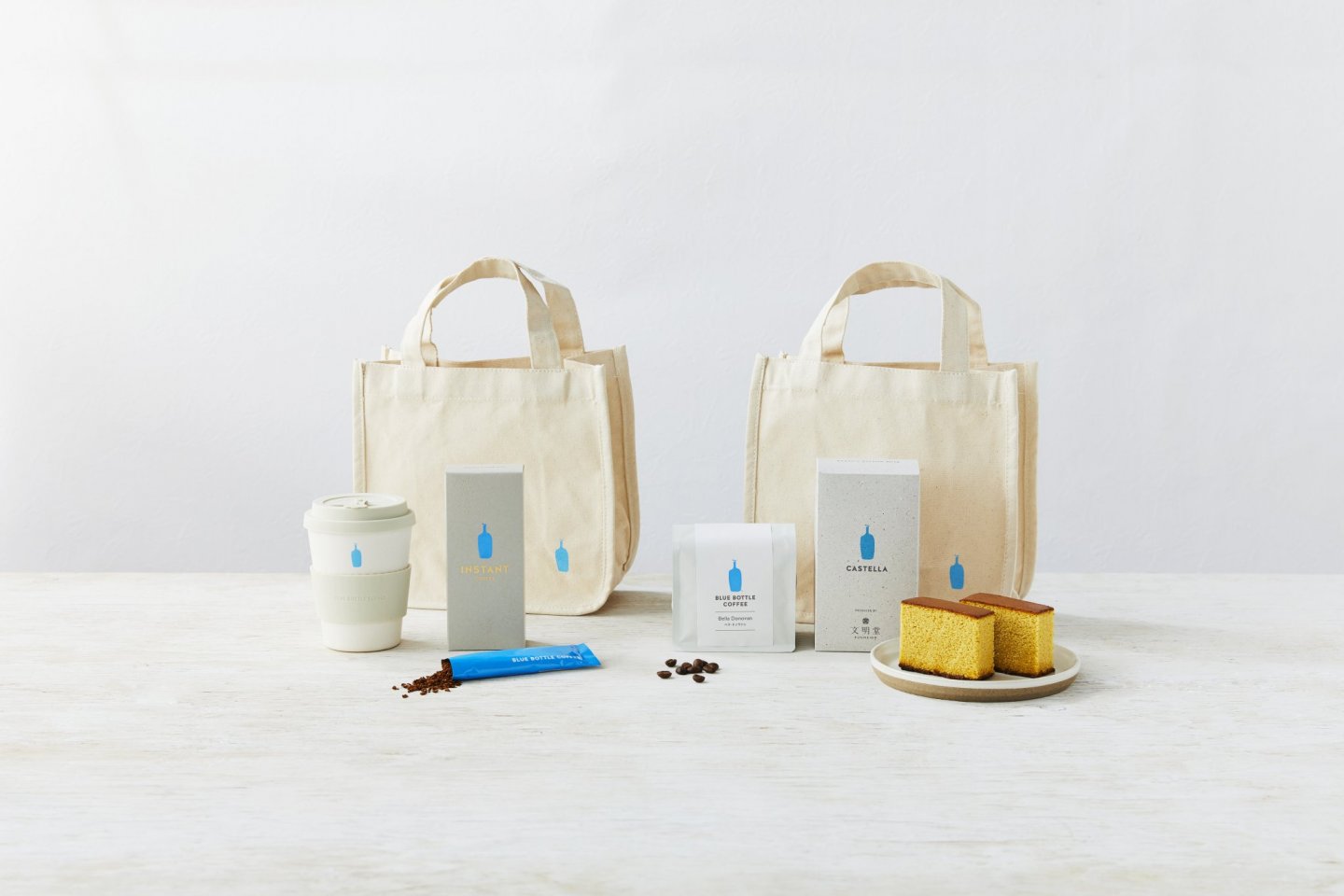 The pop-up event will have a range of Blue Bottle merchandise available for purchase