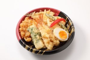 Just one of the donburi varieties on offer at the event