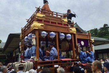 Chiba Prefecture Festivals and Elaborate Dashi Floats