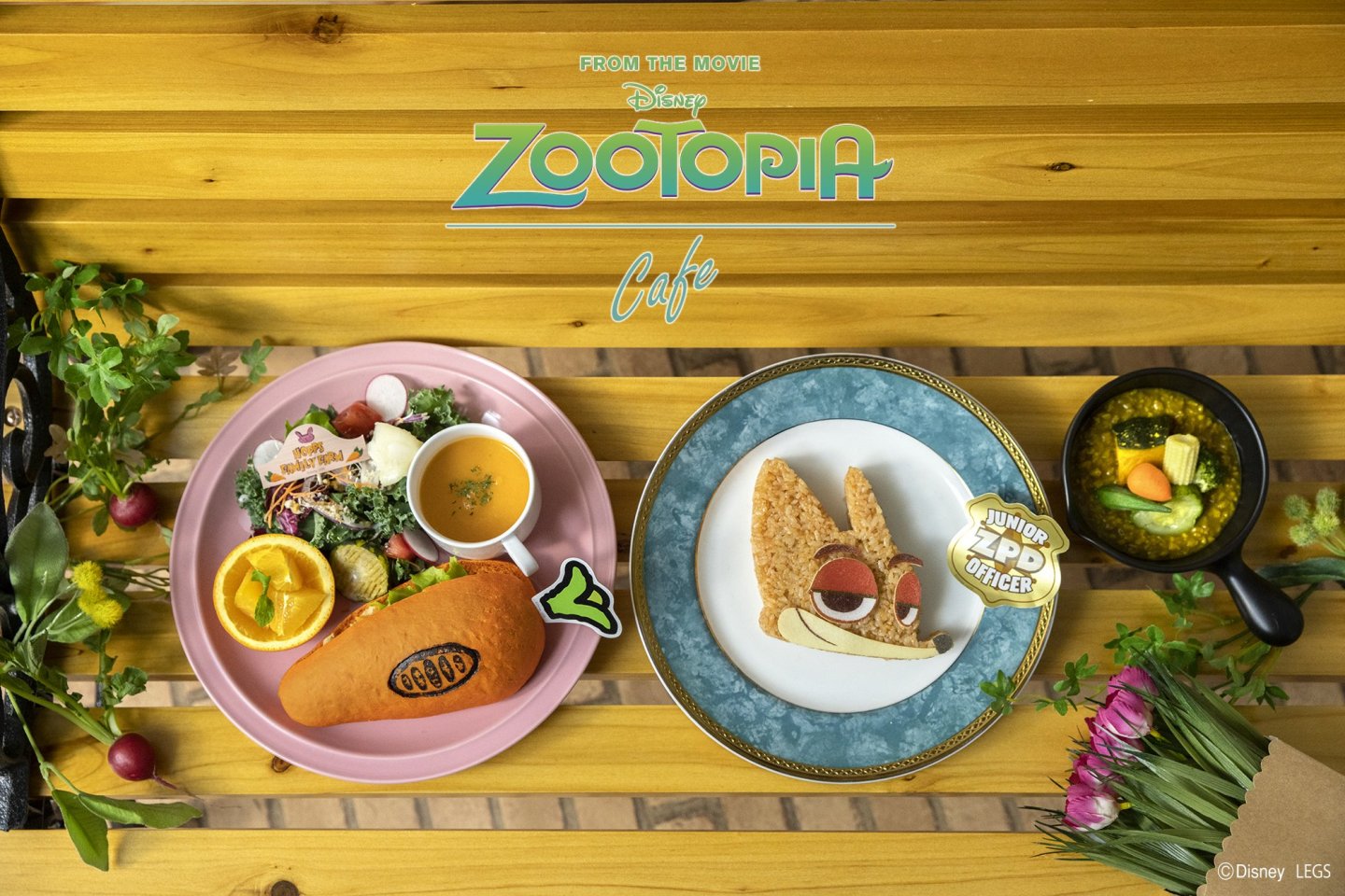 Zootopia Pop Up Cafe 21 Events In Tokyo Japan Travel